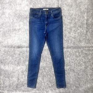 Levis 720 Womens Sz 30 High Rise Super Skinny Jeans Blue